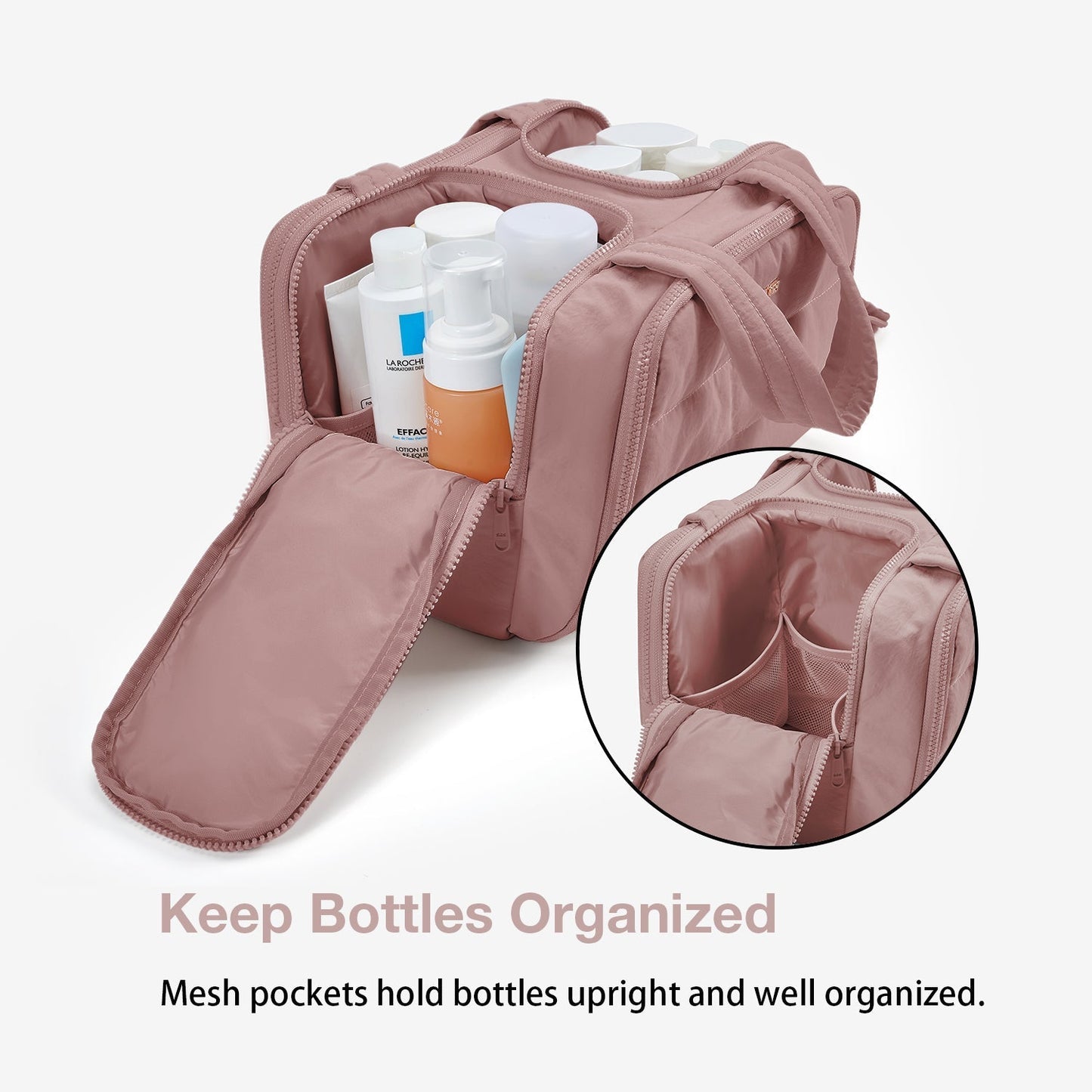 ZORA™ 4-in-1 Travel Toiletry Organizer