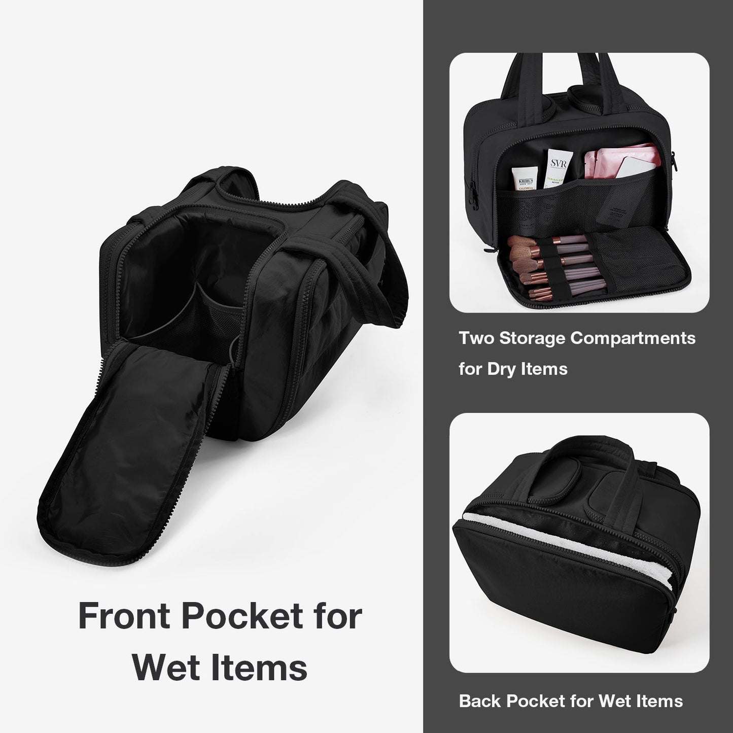 ZORA™ 4-in-1 Travel Toiletry Organizer