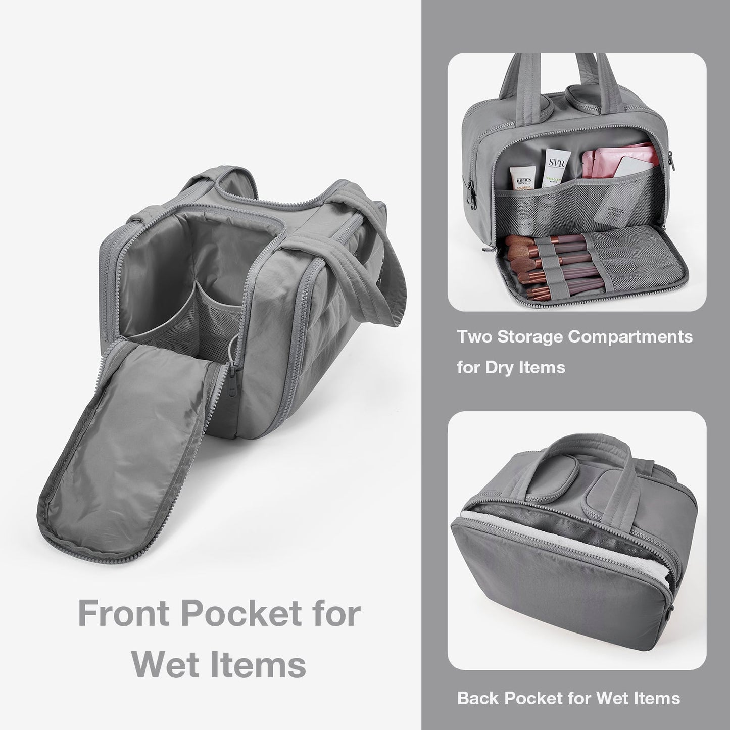 ZORA™ 4-in-1 Travel Toiletry Organizer