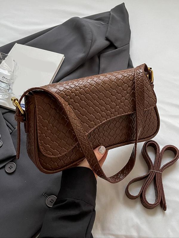 LUXERA - Chic Glossy Saddle Bag