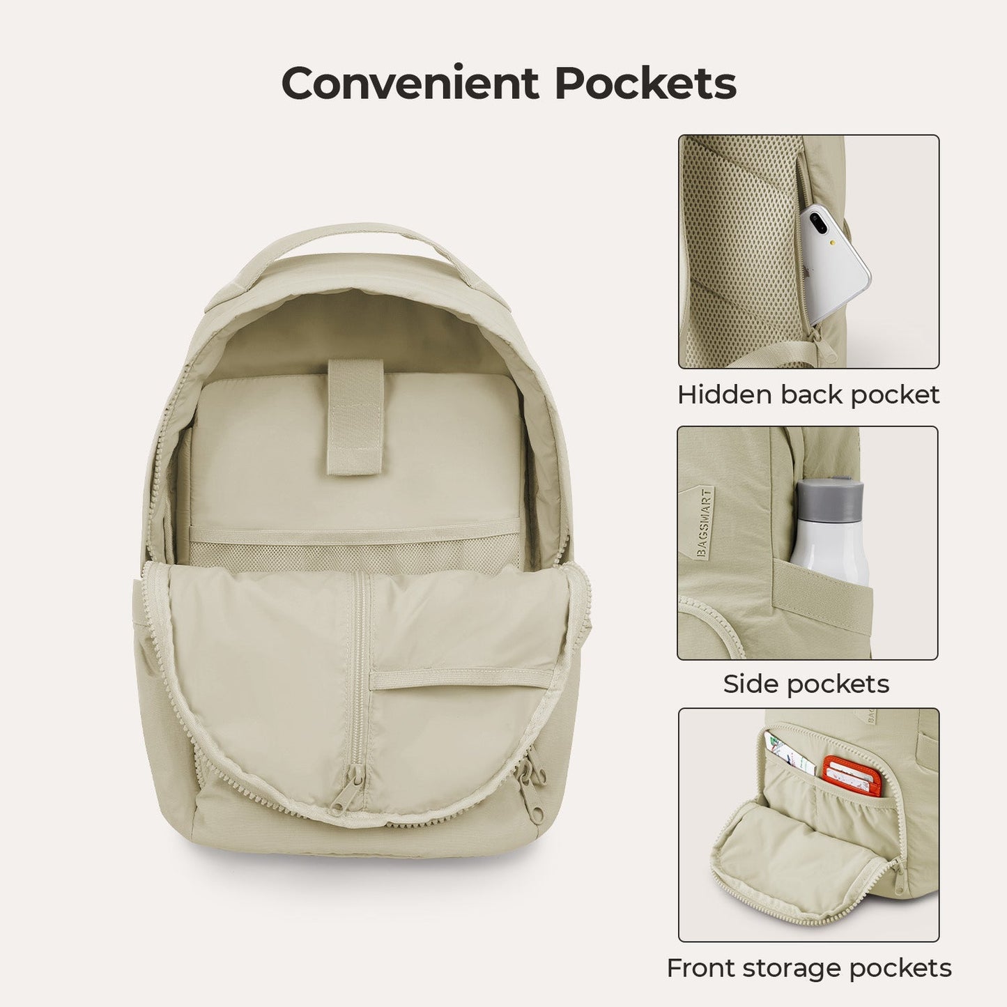 Zoraesque 14L Featherlight 13.3 Inch Backpack