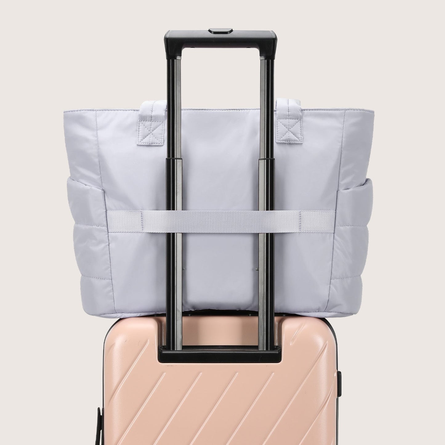 20L Puffy Tote Bag med 15,6" laptoprom