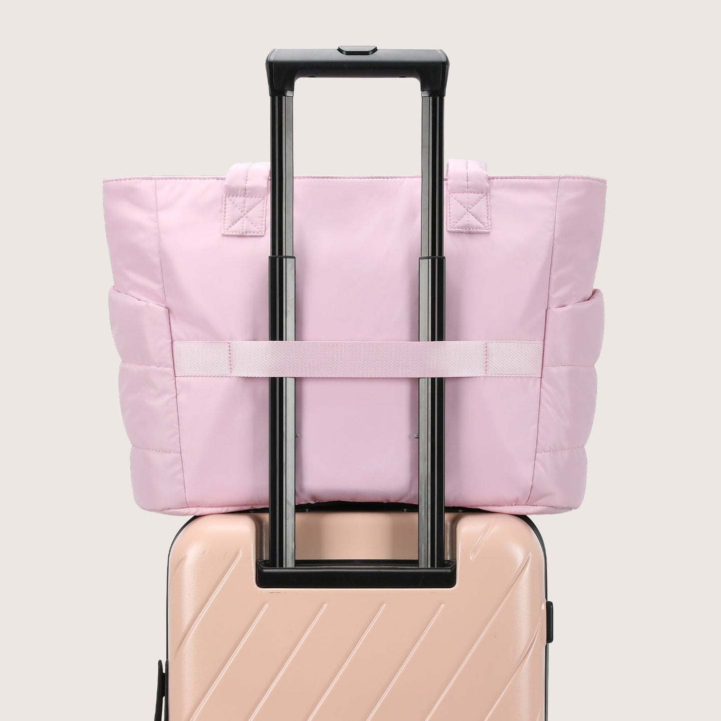 20L Puffy Tote Bag med 15,6" laptoprom