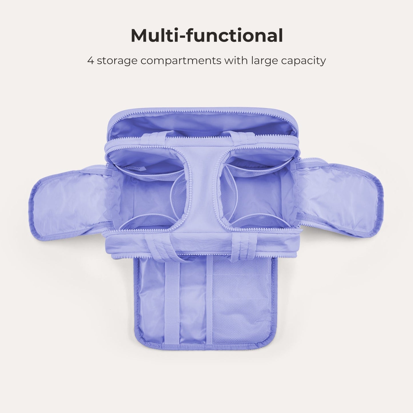 ZORA™ 4-in-1 Travel Toiletry Organizer
