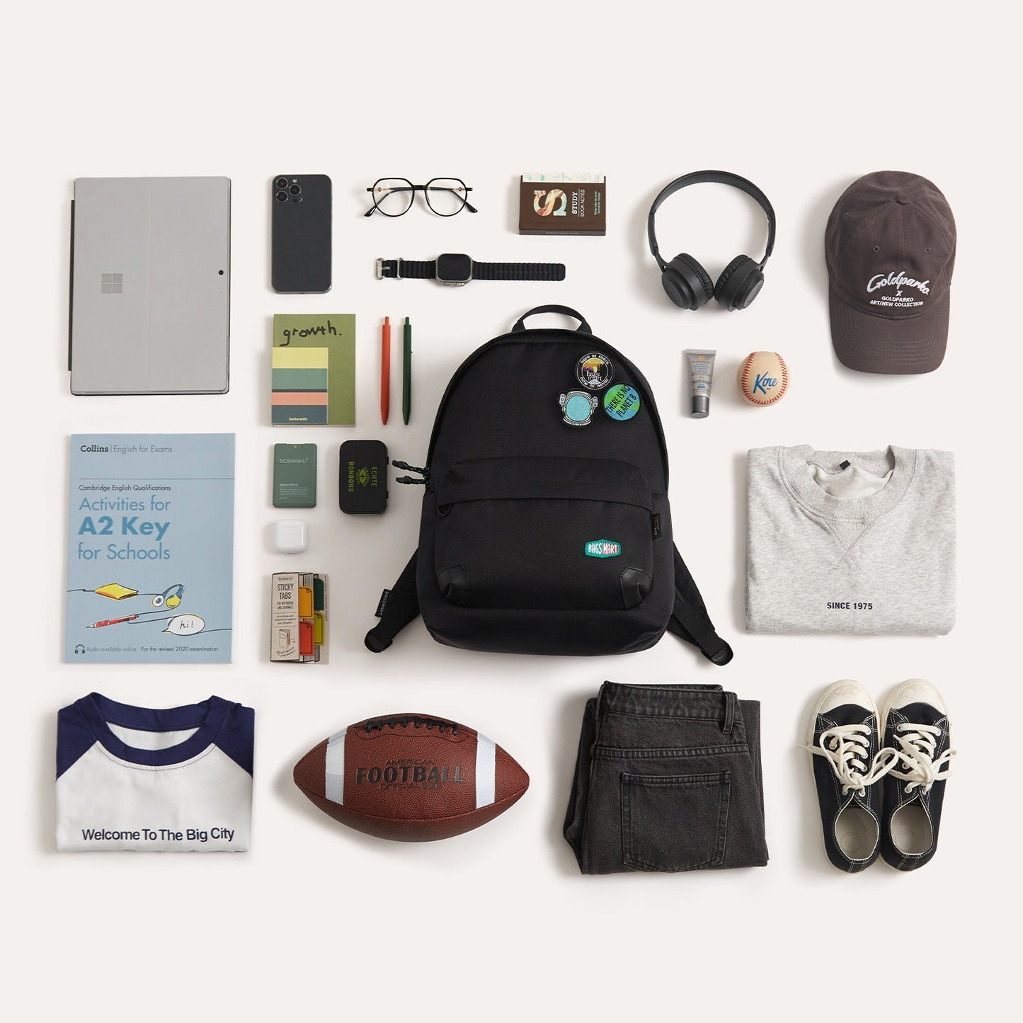 Ocean Cordura® Campus Backpack with Laptop Sleeve