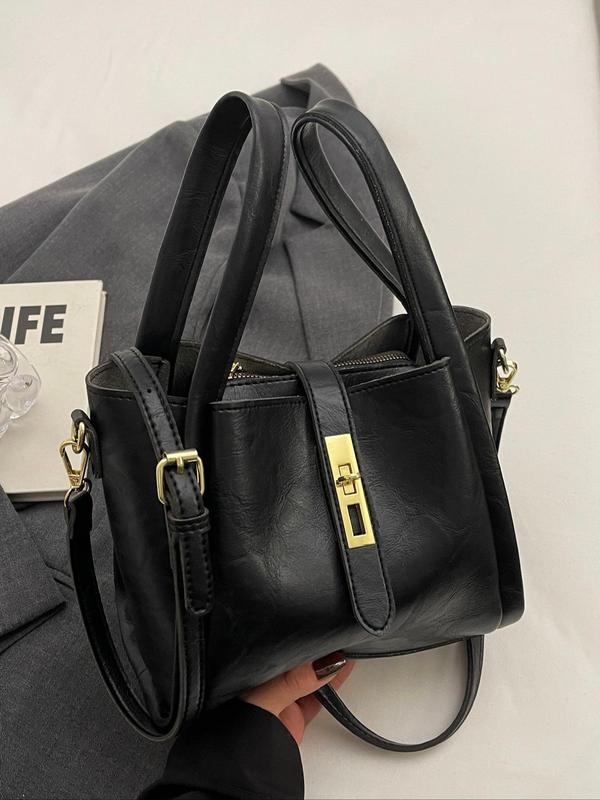 Structured Elegance Tote Bag