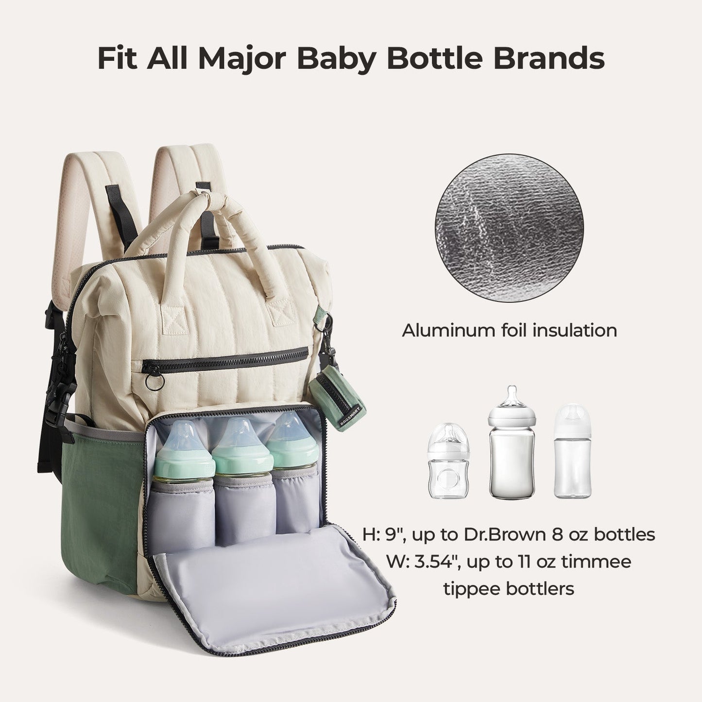 Paz 25L Diaper Backpack