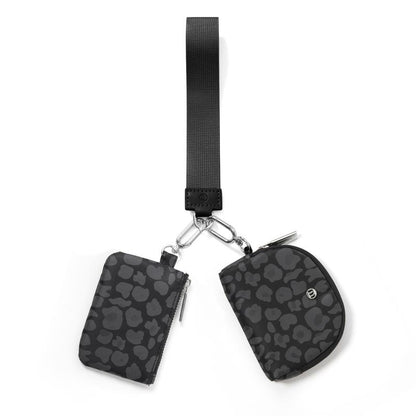 Dual Pouch Wristlet Wallet