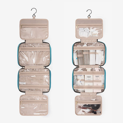 Bonchemin Teal The Space Saver Toiletry Bag