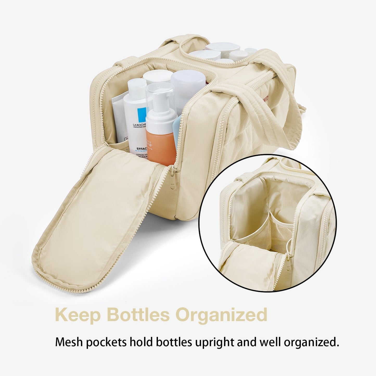 ZORA™ 4-in-1 Travel Toiletry Organizer