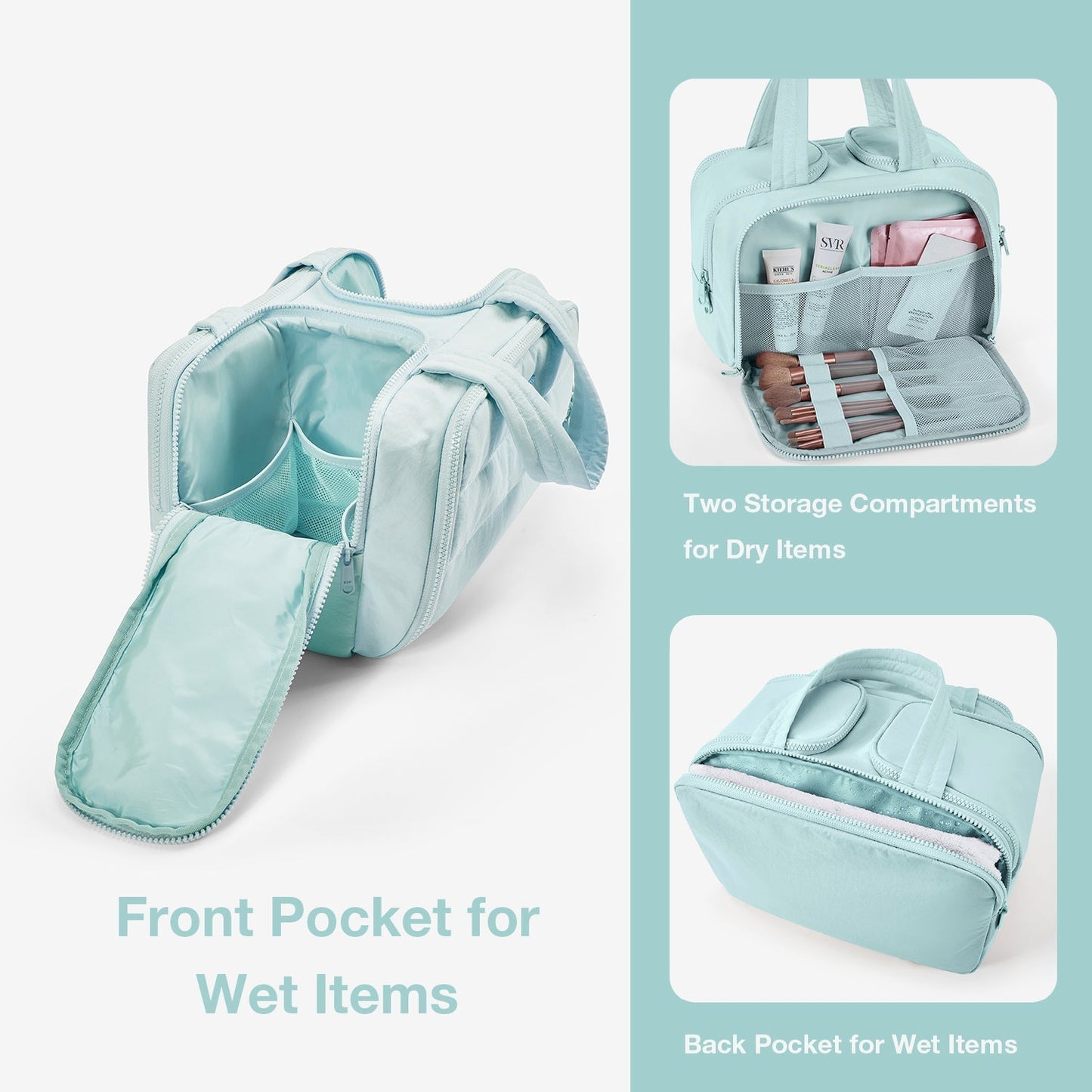 ZORA™ 4-in-1 Travel Toiletry Organizer