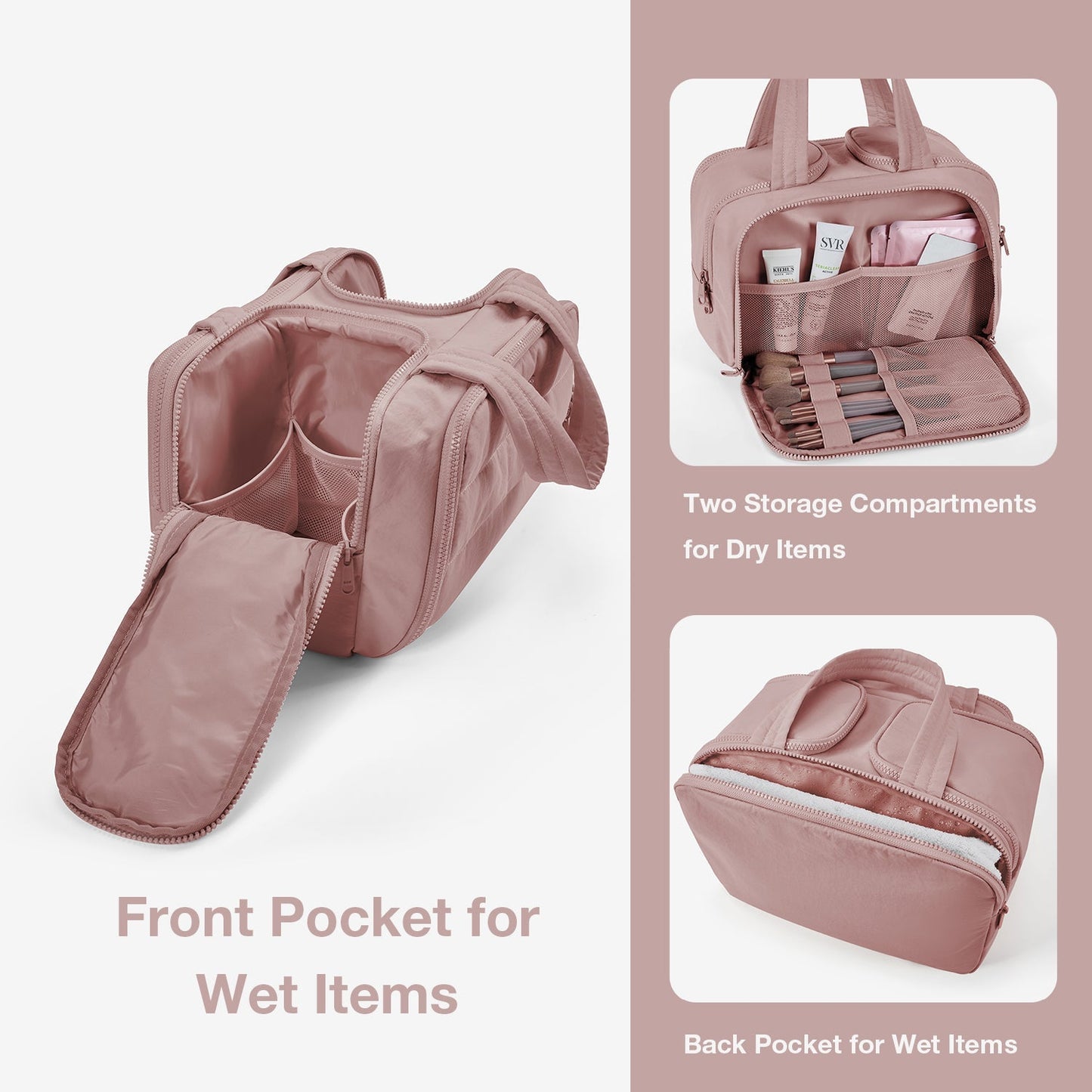 ZORA™ 4-in-1 Travel Toiletry Organizer