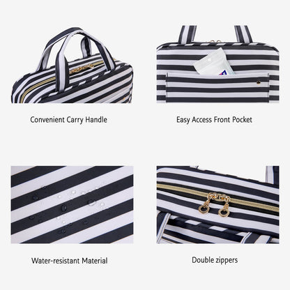 Bonchemin Stripes Space Saver Toiletry Bag