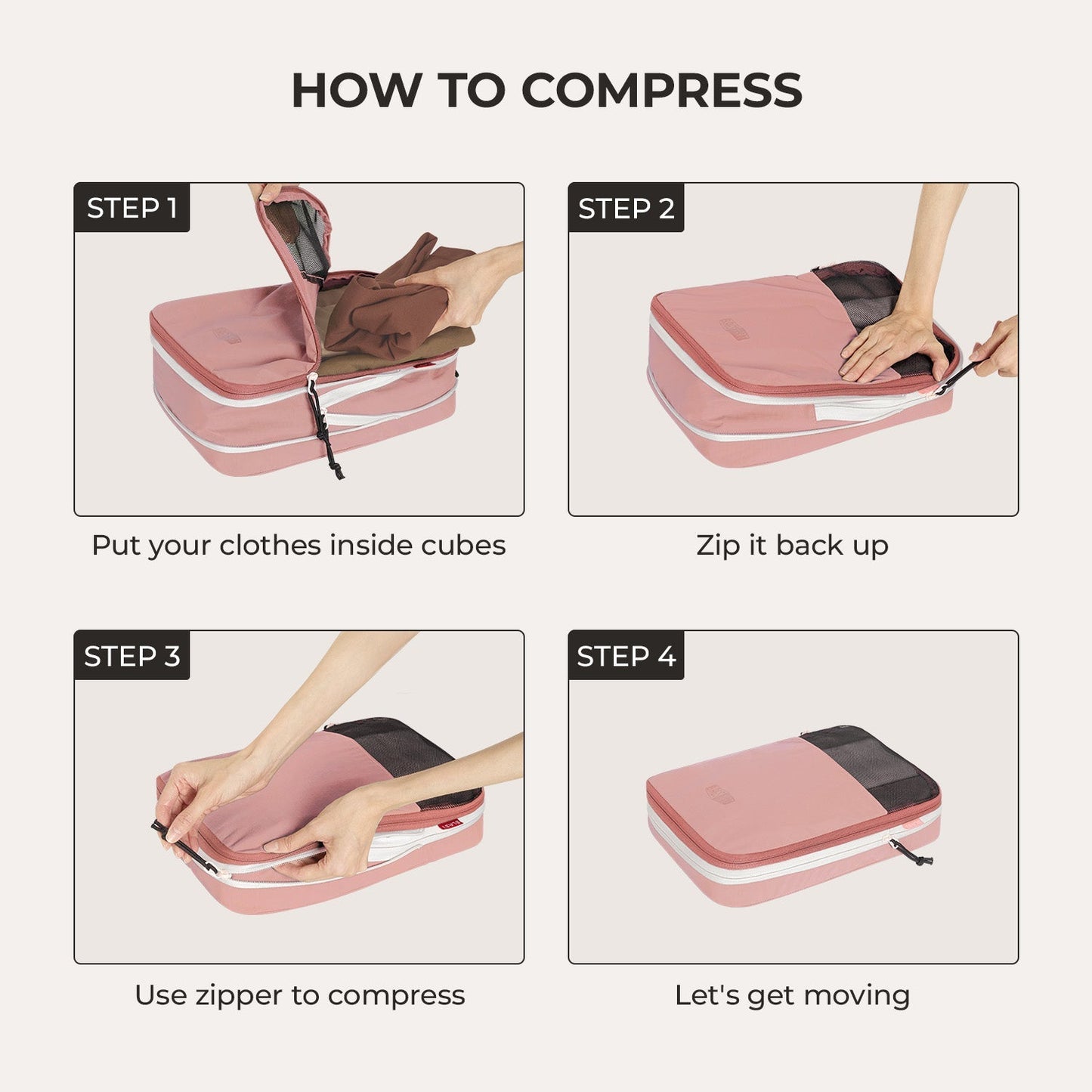 Blast Packing Cubes