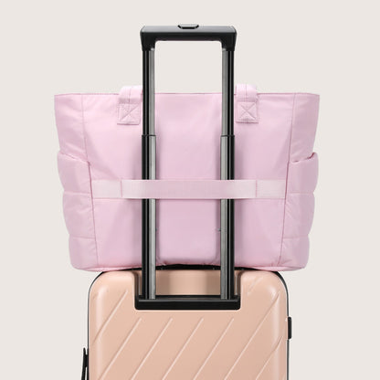 20L Puffy Tote Bag med 15,6" laptoprom