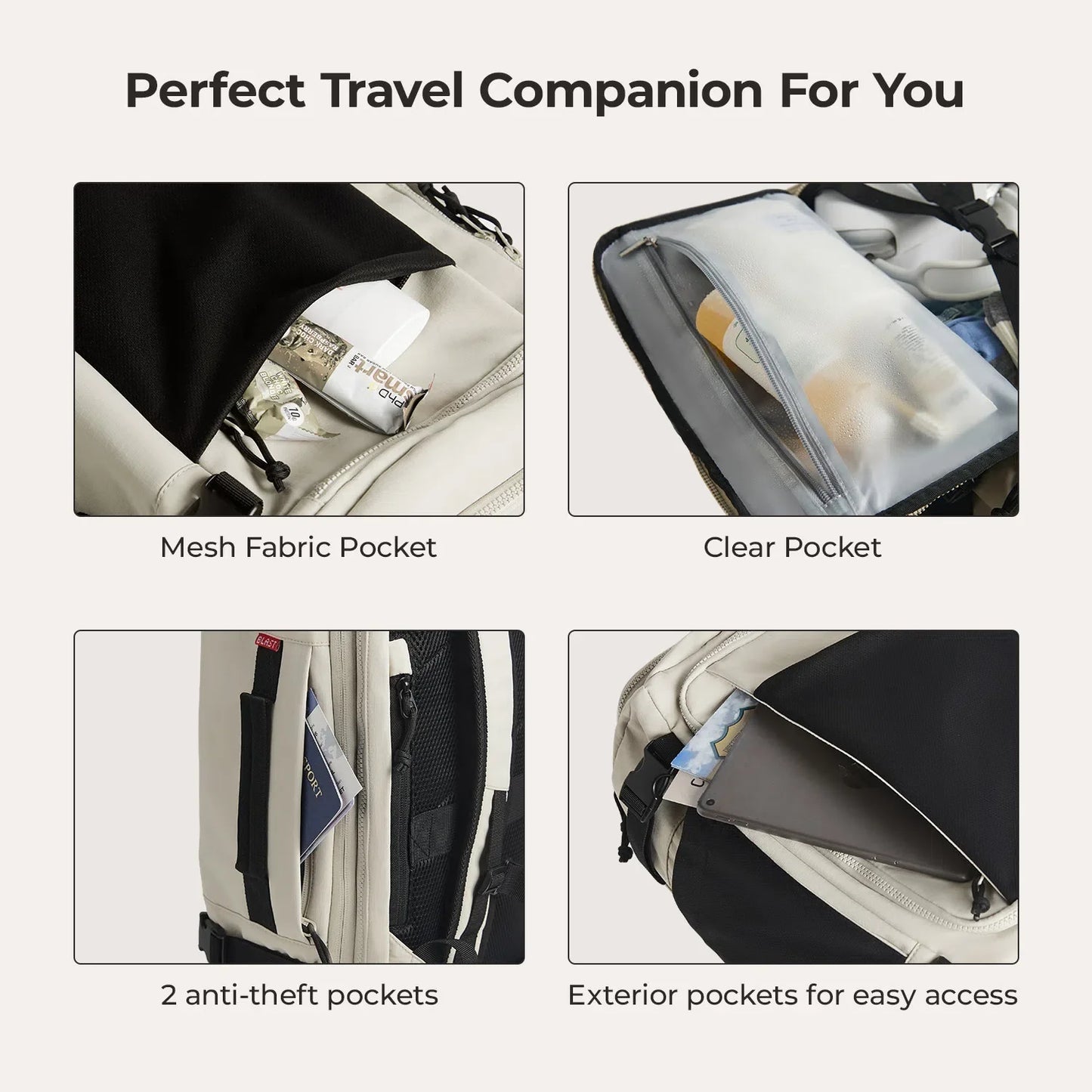 Blast Mesh Travel Backpack