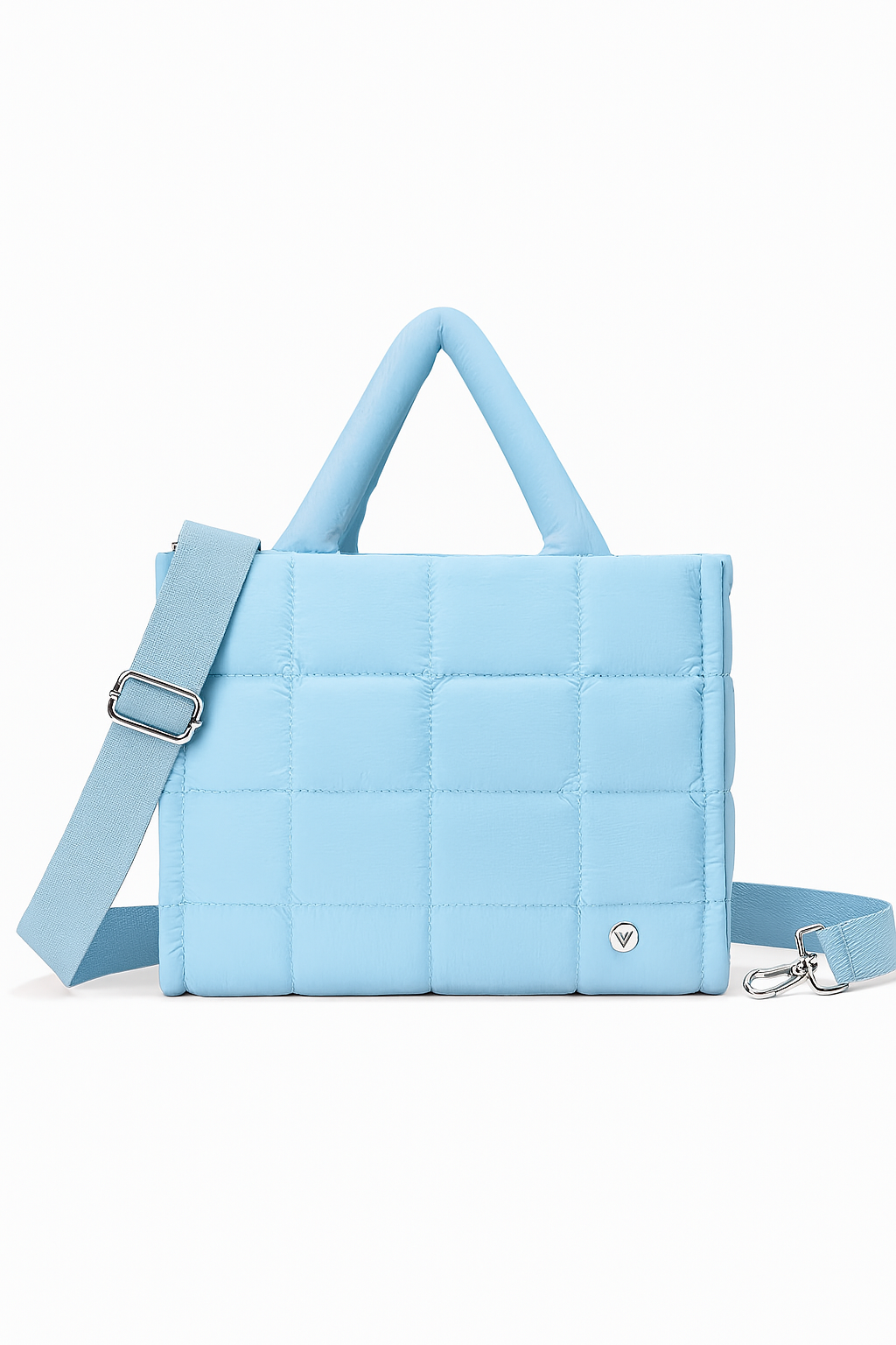 Quilted Puffer Tote Bag