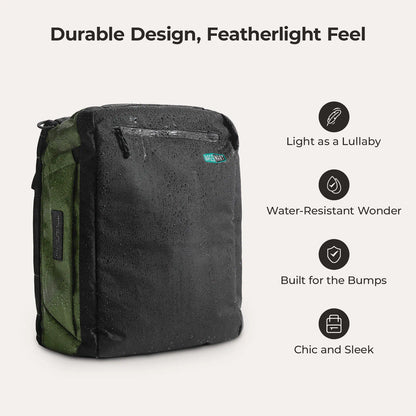 Paz 43L Carry On Travel Duffle Backpack