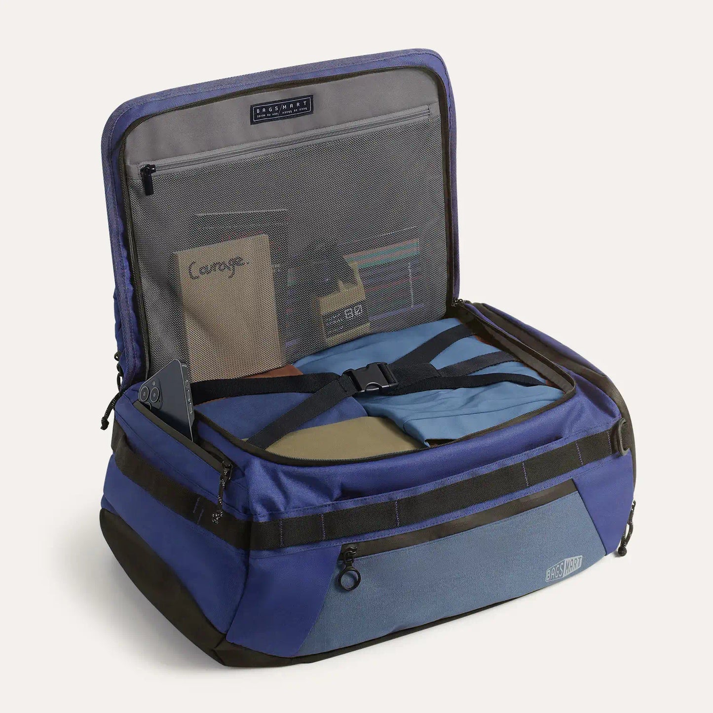 Paz 43L Carry On Travel Duffle Backpack