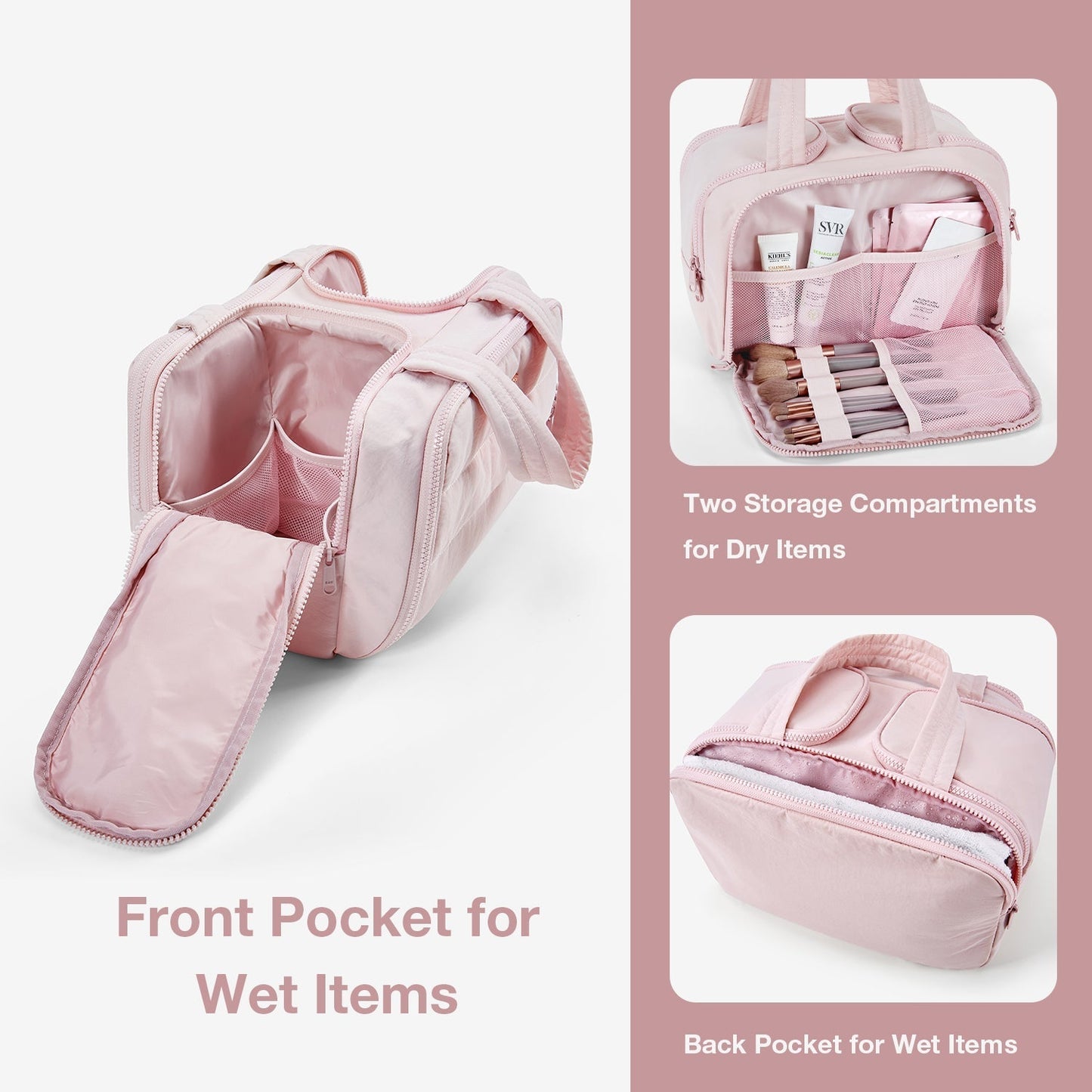 ZORA™ 4-in-1 Travel Toiletry Organizer