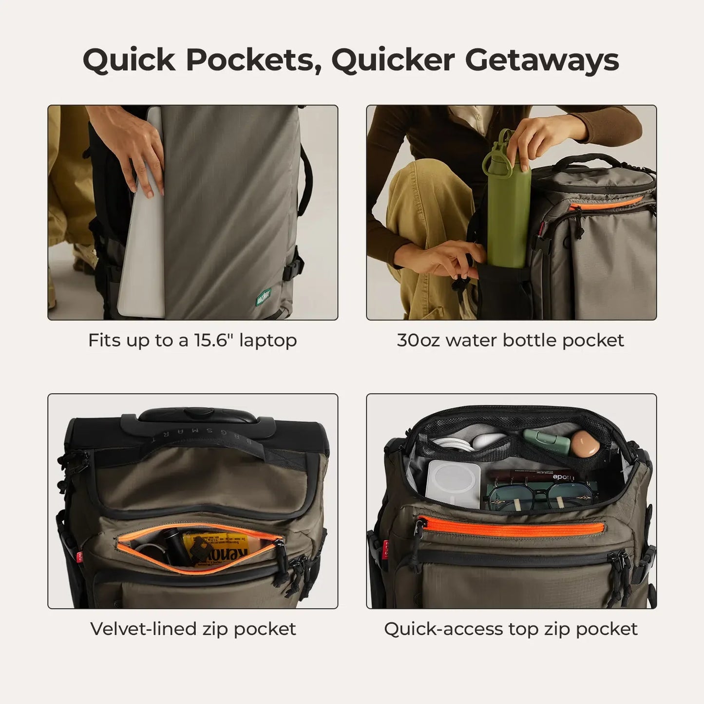 Blast 43L Roller Backpack